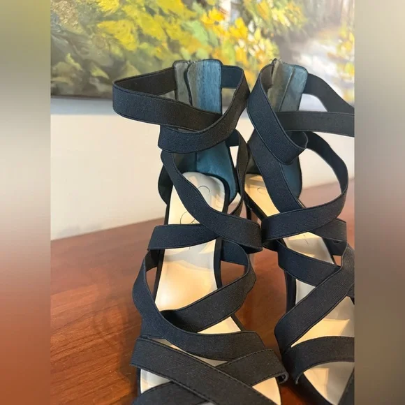 🔥 Jessica Simpson “Jyra 2” Strappy Heels – Size 10 🔥 - Picture 8 of 12